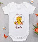 BK Kids İsimli Bebek Body Zıbın - Model 15