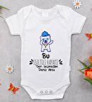 BK Kids İsimli Işıltılı Hayatı Ben Seçmedim Tasarımlı Bebek Body Zıbın - Model 1