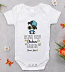 BK Kids İsimli Sıkıntı Yok Dedem Halleder Tasarımlı Bebek Body Zıbın - Model 1