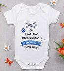 BK Kids İsimli Sünnet Tasarımlı Bebek Body Zıbın - Model 2