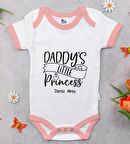 BK Kids Kişiye Özel Pembe Bebek Body Zıbın - Model 2