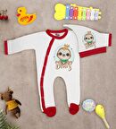 BK Kids Kişiye Özel Bebek Kıyafeti, Bebek Giyim Hediyesi, Tulum Zıbın ve Kukuletalı Şapka Seti-15