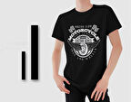 BK Gift Motorsiklet Tasarımlı Erkek Siyah T-shirt -7, Arkadaşa Hediye, Doğum Günü Hediyesi, Sevgili Hediyesi