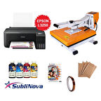 Süblimasyon A4 Pres Transfer Baskı Seti