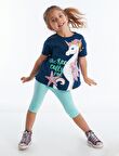 Denizatı Unicorn Kız Tunik Takım