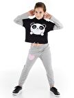 Minik Panda Kız Eşofman Takım