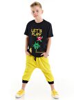 Lets Erkek Çocuk T-shirt Kapri Takım