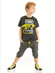 Dino Explorer Erkek Çocuk T-shirt Kapri Takım