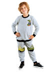 Croco Erkek Çocuk Gri Eşofman Takım