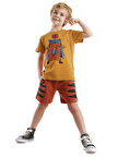 Super Tiger Erkek Çocuk T-shirt Şort Takım