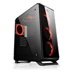 PowerBoost VK-G3903S USB 3.2 RGB ATX Mid Tower Siyah Kasa