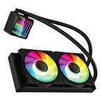 GameBooster SHIELD 240 Rainbow 240mm İşlemci Sıvı - GB-LCS-SS240IM-B 