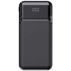 PowerBoost NIGHT 125B 10000mAh 22.5W Dahili Kablolu LCD Siyah Taşınabilir Şarj Cihazı Powerbank