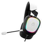 GameBooster H23W Nemesis RGB USB 7.1 Beyaz Profesyonel Gaming Kulaklık