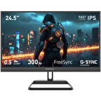 GameBooster GB-25F320FF 24.5" 300Hz 0.5ms HDMI DP FreeSync G-Sync HDR400 FHD Fast IPS Gaming Monitör