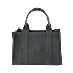 Baghashtag Siyah Deri Mini Tote Çanta