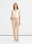 Selen Normal Bel Standart Taş Kadın Pantolon 25YSL5347