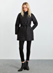 Selen Siyah Kadın Mont 25KSL6155