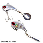 Ryuji Scorpy Vib 14gr Jig Yem ZEBRA GLOW