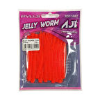 Ryuji Jelly Worm TPR 7,5cm Silikon Yem ORANGE
