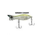 Ryuji Baby Popper 5cm 3,5gr Suni Yem GREEN CHART