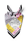 F72 ŞAL TASARIMLI PATCHWORK  BANDANA  DG11986