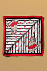 F108 Modabutik Pug Desenli Bandana