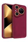Huawei Pura 70 Uyumlu Kamera Çıkıntılı Mat Silikon Telefon Kılıfı
