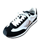 Lufian Gaban Erkek Deri Sneaker Ayakkabı Siyah