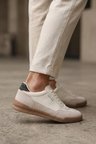 Lufian 111230296 Milo Erkek Hakiki Deri Klasik Sneaker Beyaz