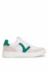 LUFIAN 111230325 Vernon Erkek Hakiki Deri Klasik Sneaker Yeşil