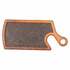 Satır Steak Tahta Bazaltlı 40*18 Cm