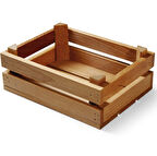 Servis Kasası 15*20 Cm -Kayın