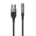 Juo USB-A to 3.5mm Jack Kulaklık Mikrofon Aux Dönüştürücü Harici Ses Kartı