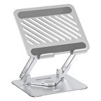 Juo 360° Dönebilen Alüminyum Tablet Standı Yükseklik ve Eğim Ayarlı Metal Tablet Tutucu