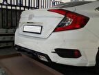 Honda Civic FC5 Arka Difüzör 2016-2021 Arası