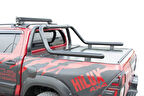 OMSA Toyota Hilux Kobra Roll Bar Çap:60 Siyah 2015 ve Sonrası