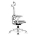 xDrive XD-1007-Fileli Başlıklı Çalışma Koltuğu Gri