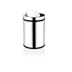 Rulopak Paslanmaz Döner Kapak Çöp Kovası 27 Litre