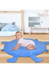 Bebek Oyun Halısı 120 Cm Ponponlu Ve Ayaklı (%100 Yerli)