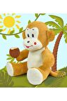Oyuncak Ayıcı Sevimli Maymun (%100 Yerli )