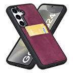 Bouletta Samsung Galaxy S24 Uyumlu Deri Arka Kapak FXCP CZ7