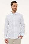 Açık Mavi Slim Fit Gömlek