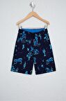 Lacivert Erkek Çocuk Şort & Bermuda