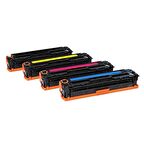 Ekoset hp CP1215 CP1515 CM1312 uyumlu 4 renk muadil Toner CB540A-543A