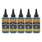 Ekoset Brother MFC-T910DW uyumlu Siyah mürekkep 100ml 5'li set