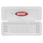 Ekoset Isı ve Ütü ile Uçan Kalem Beyaz 10 Adet