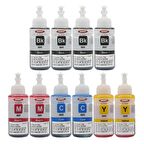 Ekoset Epson L300 L310 L355 L365 L382 L386 Renkli Muadil Mürekkep 70ml 10 Adet