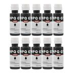 Ekoset hp ink Tank 115 315 415 Uyumlu Siyah Mürekkep 10 adet