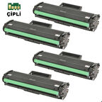Hp M135 M137 107A W1106A 106A ÇİPLİ Muadil Toner 4'lü Paket